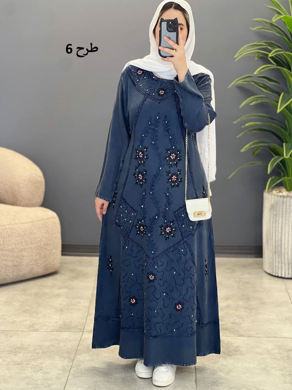 1544- پیراهن سنگشور نگین کاری