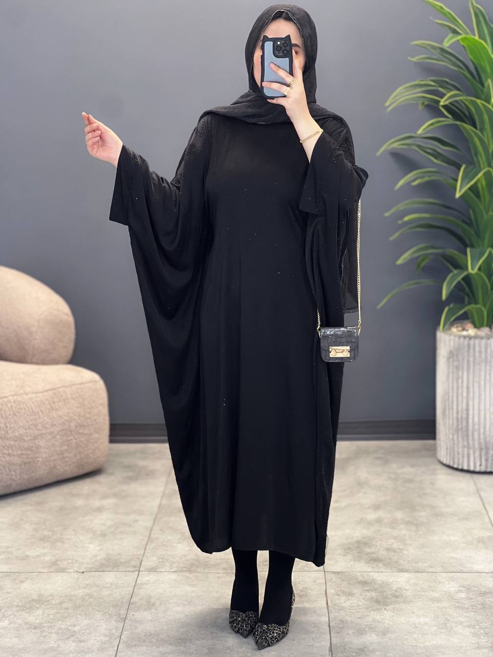 1546- عبای ساتن الیزا