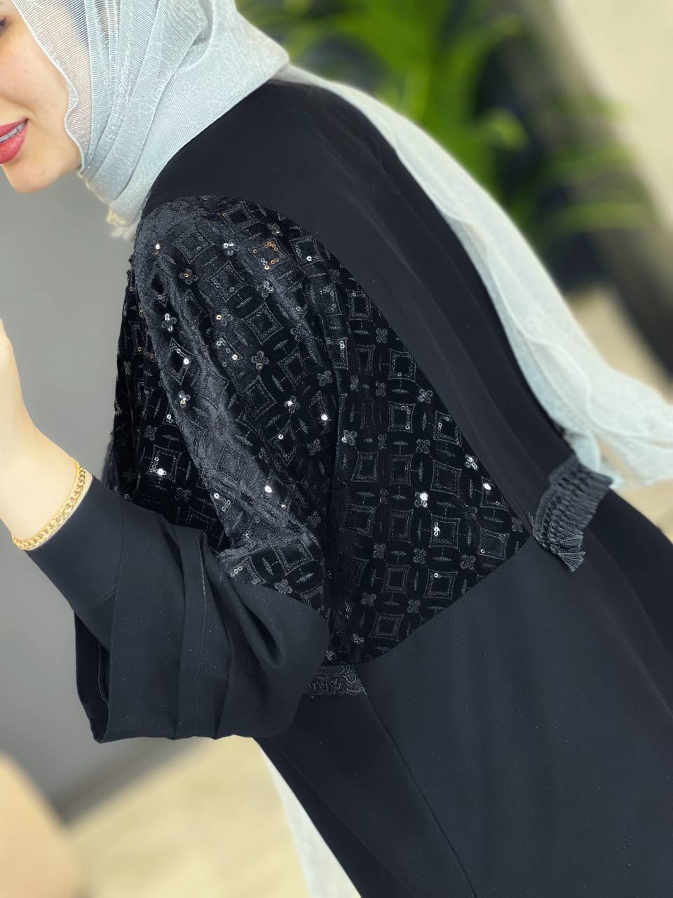 1549- مانتو مزونی خاطره(ویژه محرم)