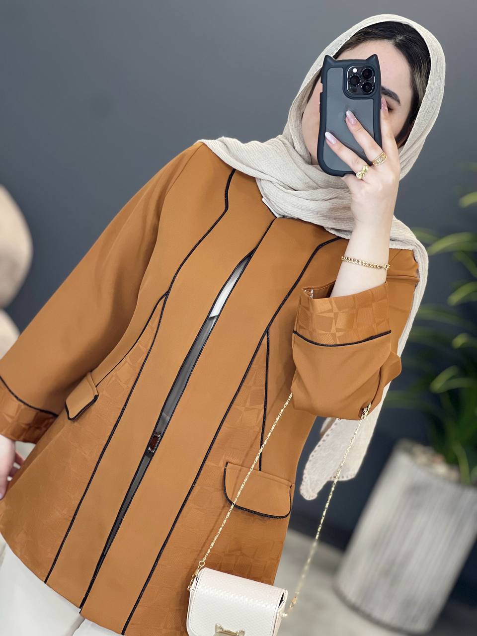 1557-کت مزونی بهگل