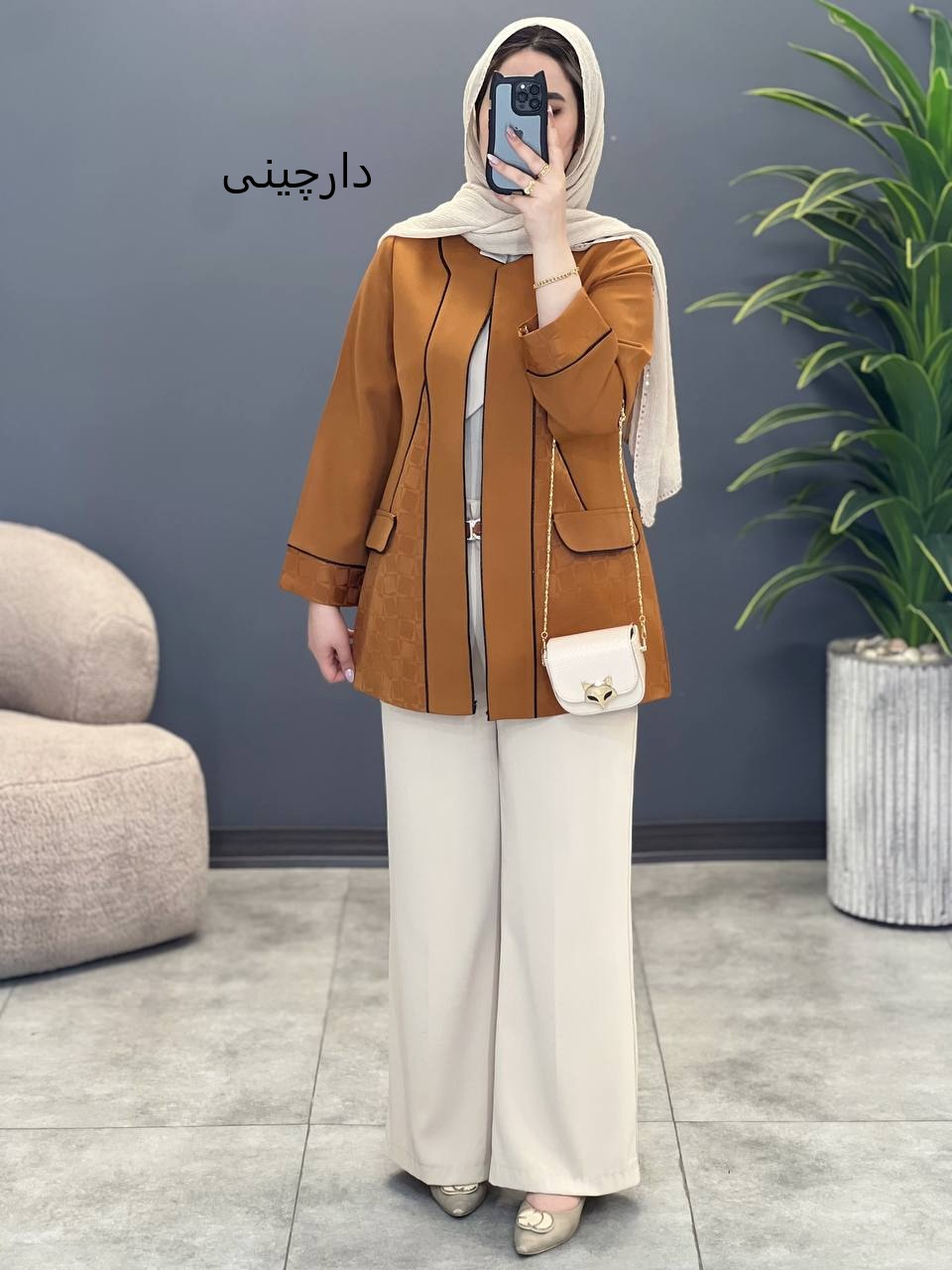 1557-کت مزونی بهگل