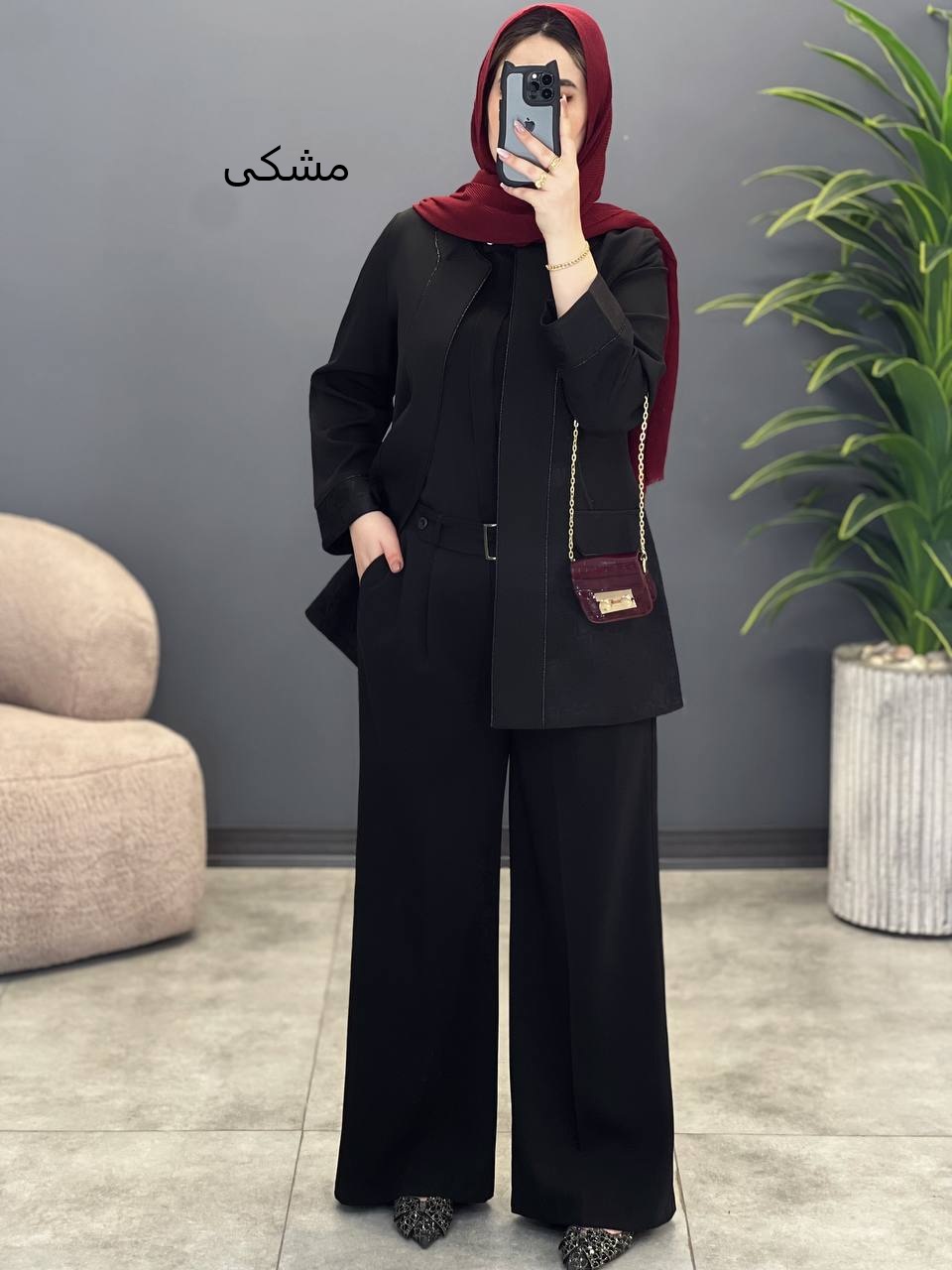 1557-کت مزونی بهگل