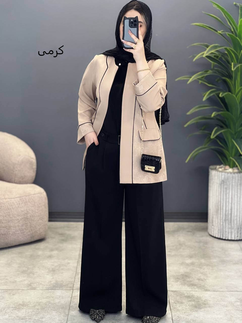 1557-کت مزونی بهگل