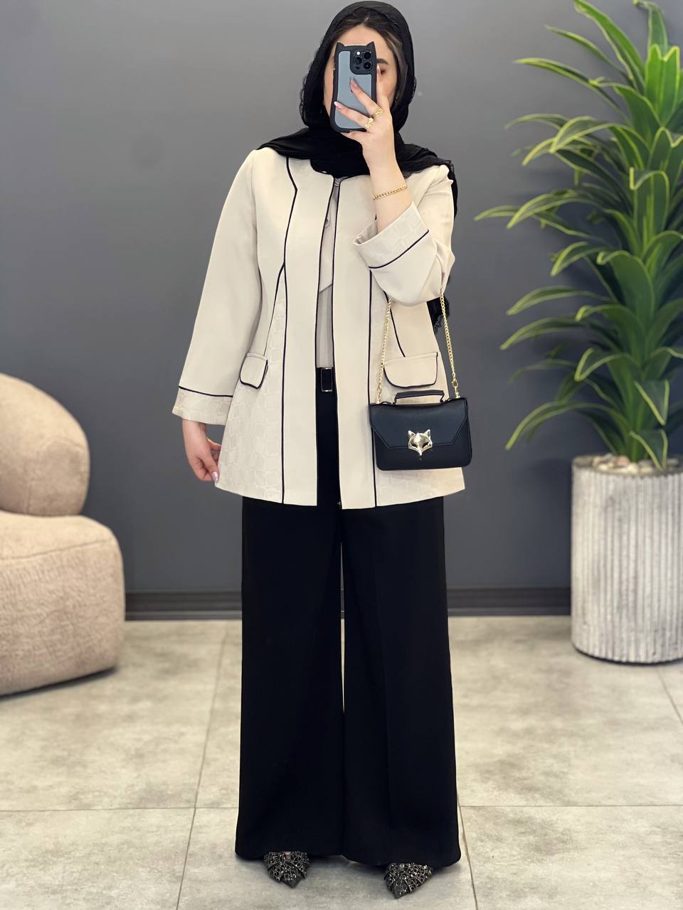 1557-کت مزونی بهگل