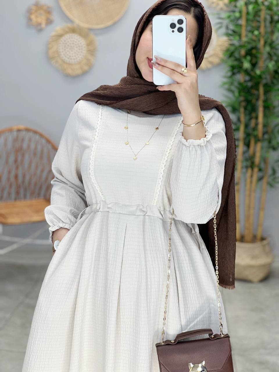 1529- پیراهن بارداری کیمیا