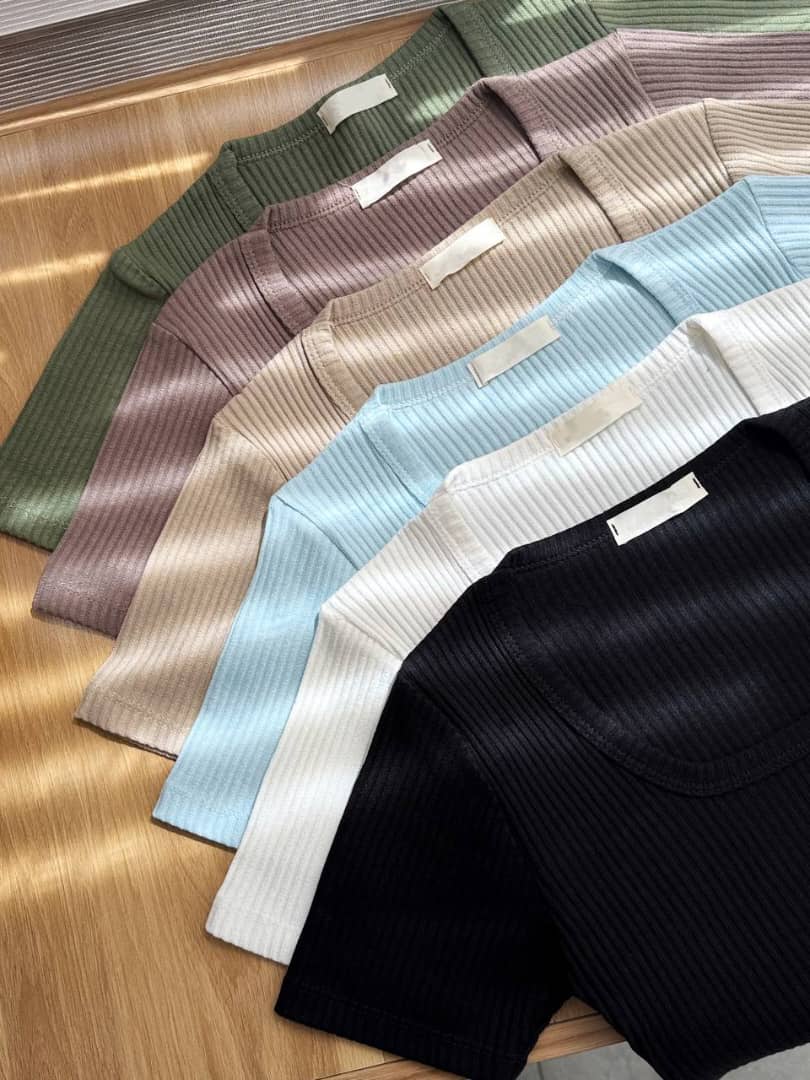 1574- تاپ آستین کوتاه پلیسه