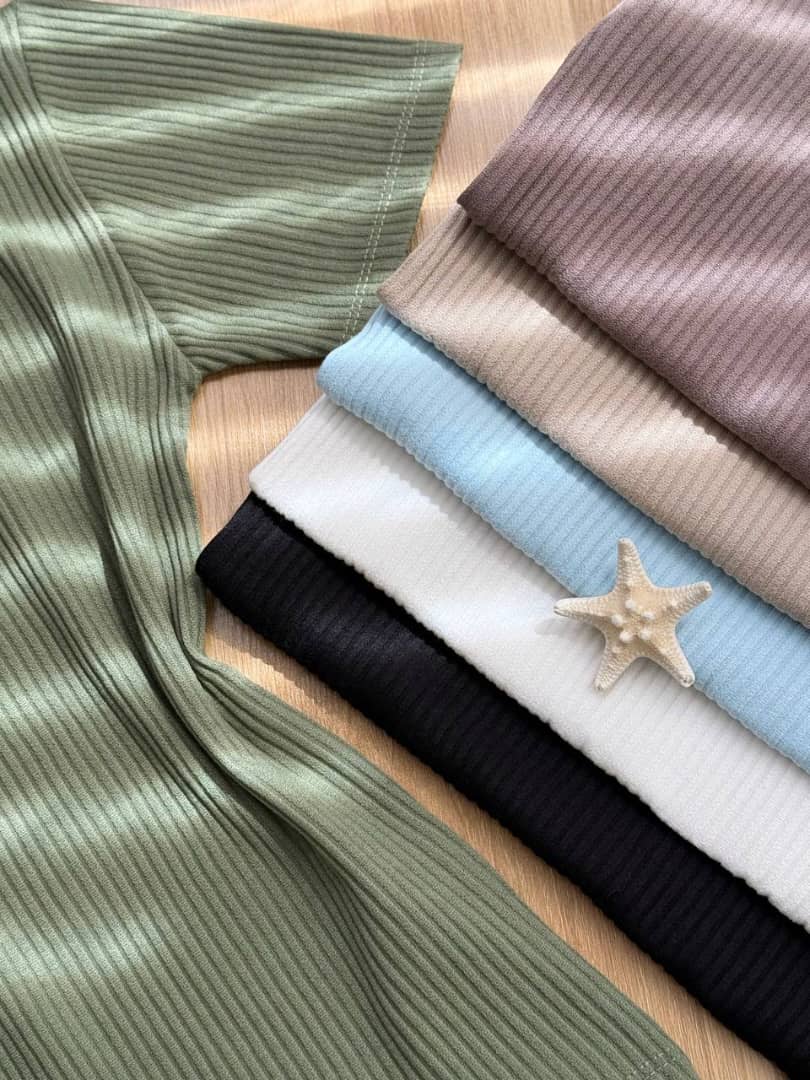 1574- تاپ آستین کوتاه پلیسه