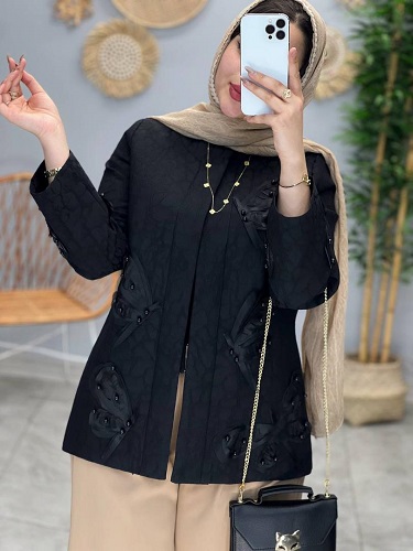 1582- کت ژاکارد هانی