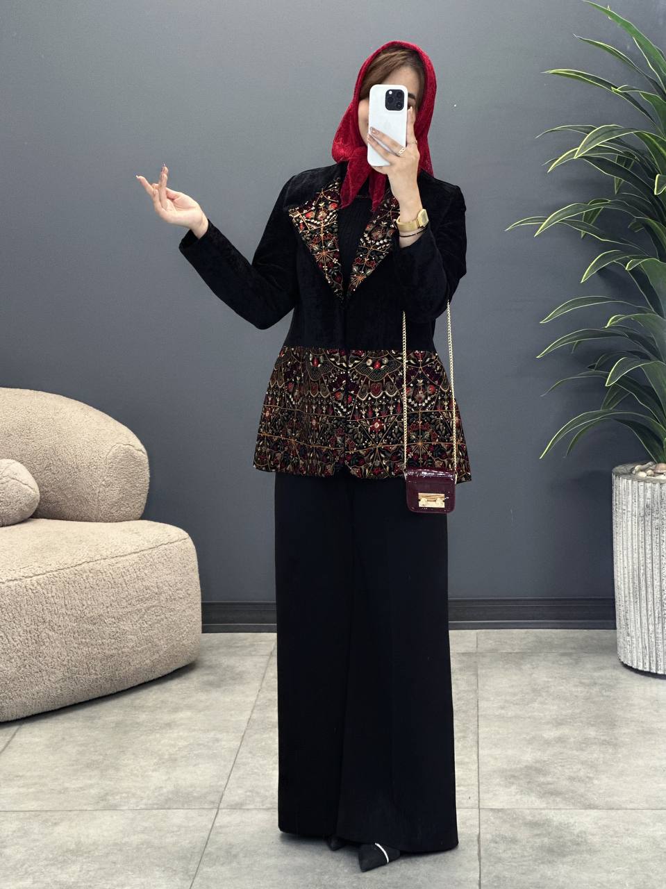 1584- کت مزونی مستوره