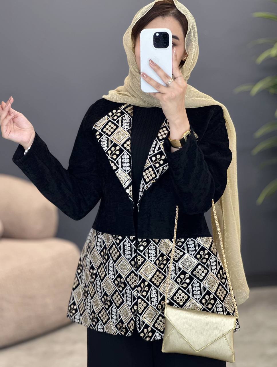 1584- کت مزونی مستوره