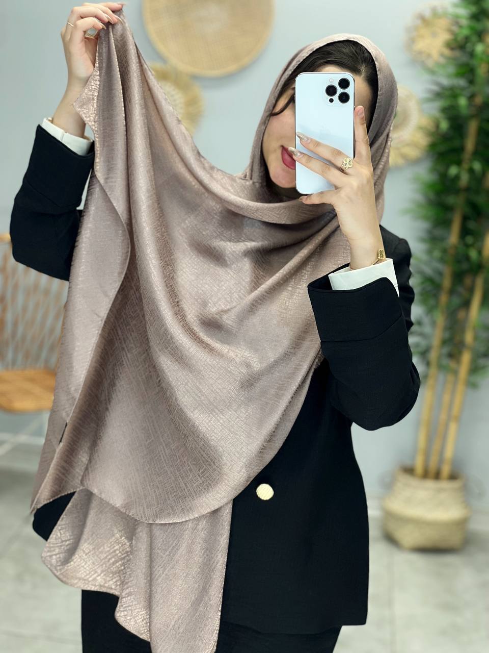 1585- شال ژاکارد وارداتی