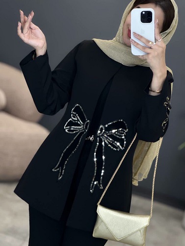 1587- کت مزونی گلشید(ویژه محرم)