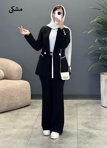 1588- کت و شلوار تابان