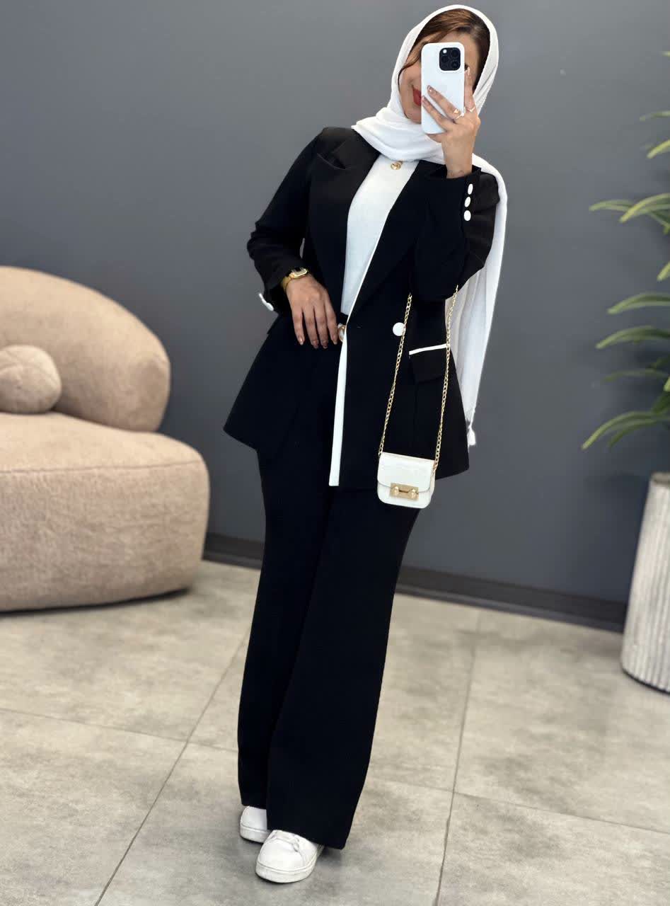 1588- کت و شلوار تابان