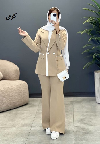1588- کت و شلوار تابان