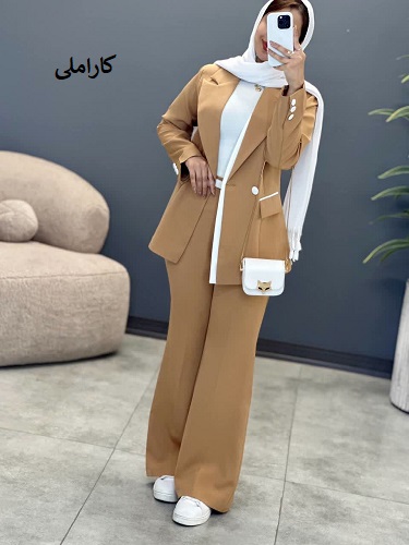 1588- کت و شلوار تابان