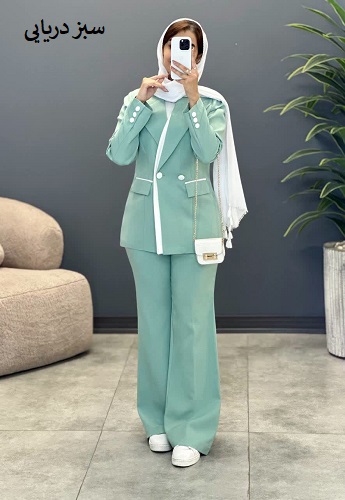 1588- کت و شلوار تابان