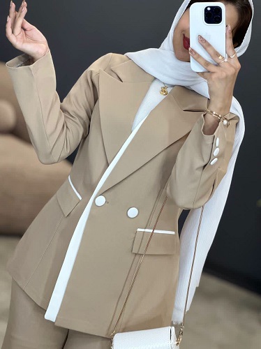 1588- کت و شلوار تابان