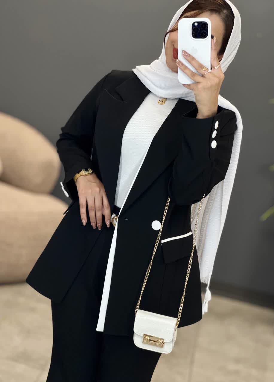 1588- کت و شلوار تابان