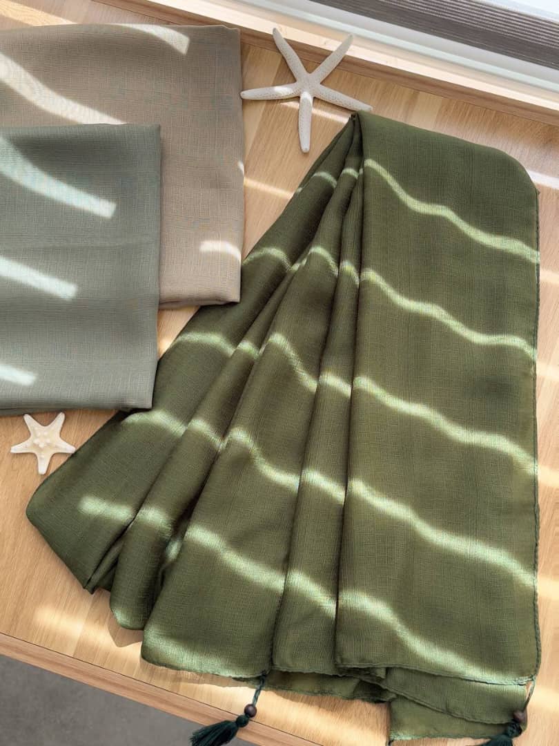 1593- شال لینن ساینا