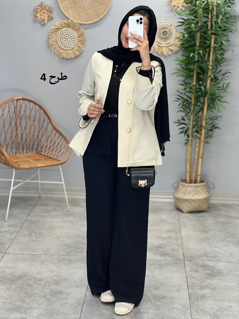 1586- ست سه تیکه مزونی میلان