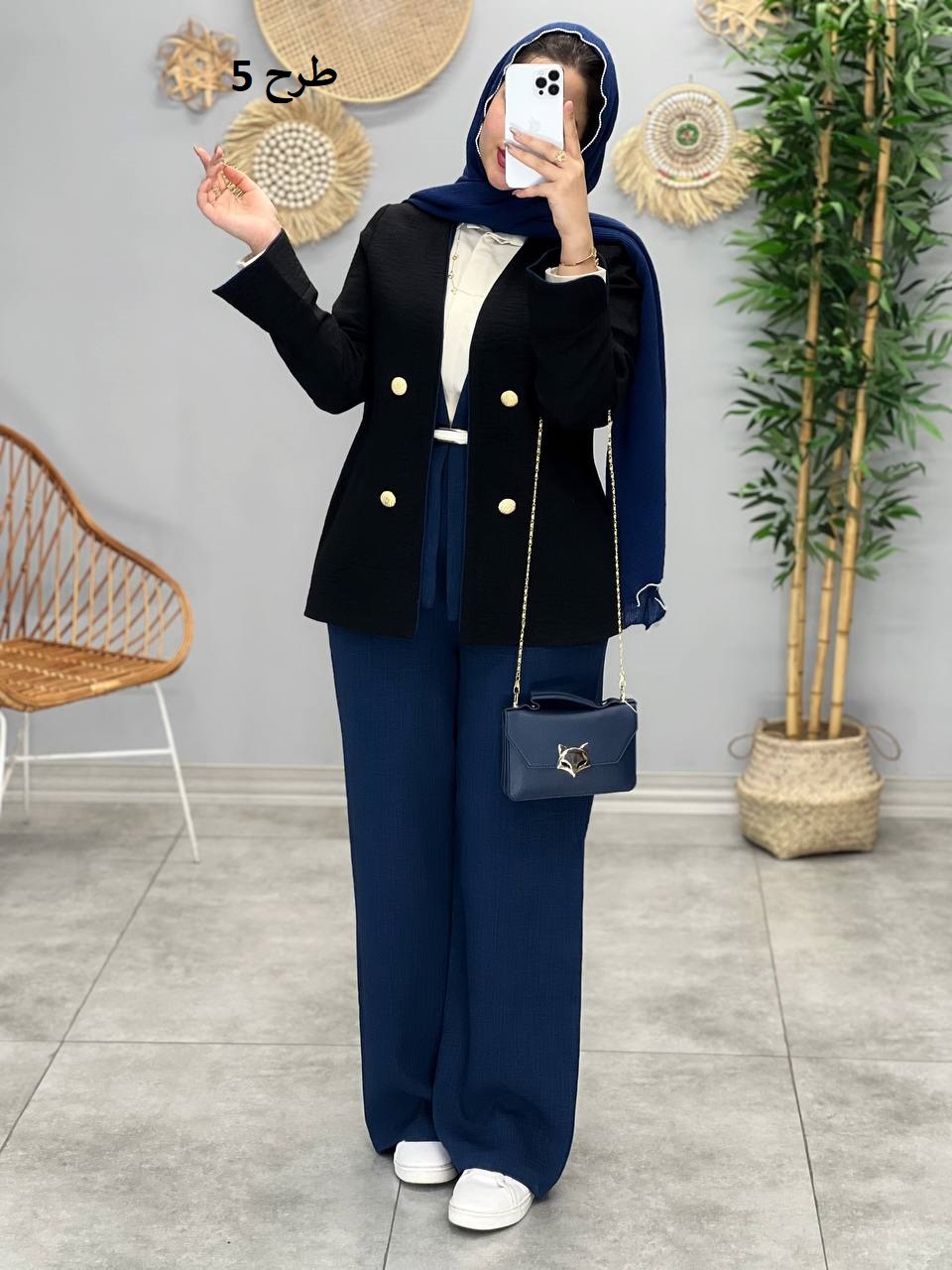 1586- ست سه تیکه مزونی میلان