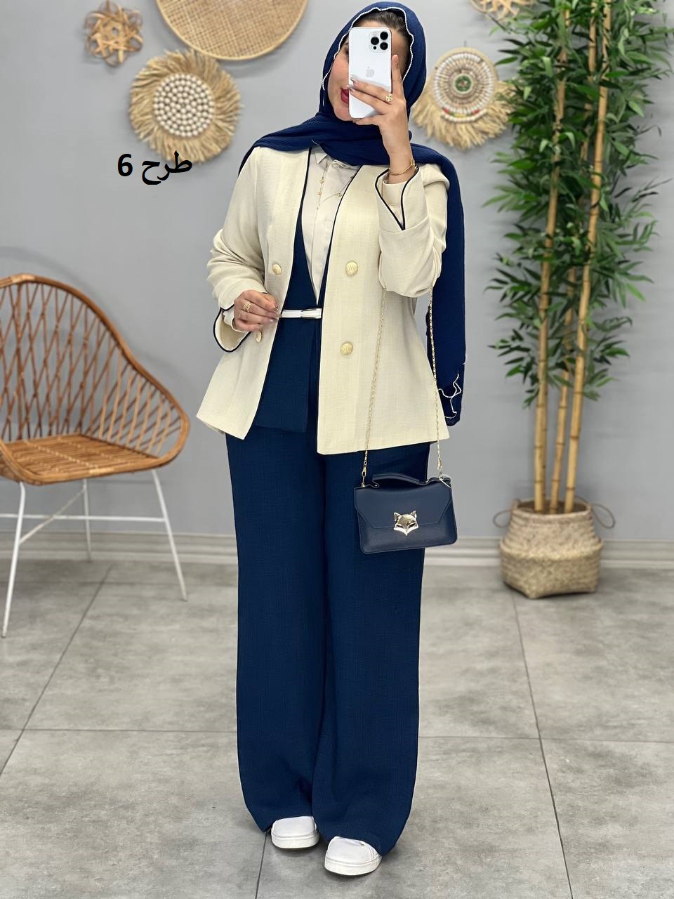 1586- ست سه تیکه مزونی میلان