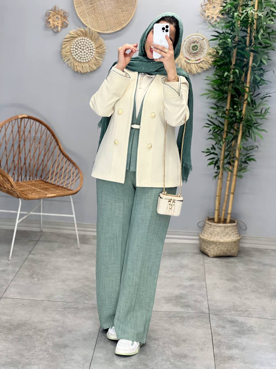 1586- ست سه تیکه مزونی میلان