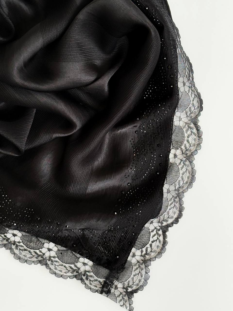 1598- روسری دور گیپور نگین