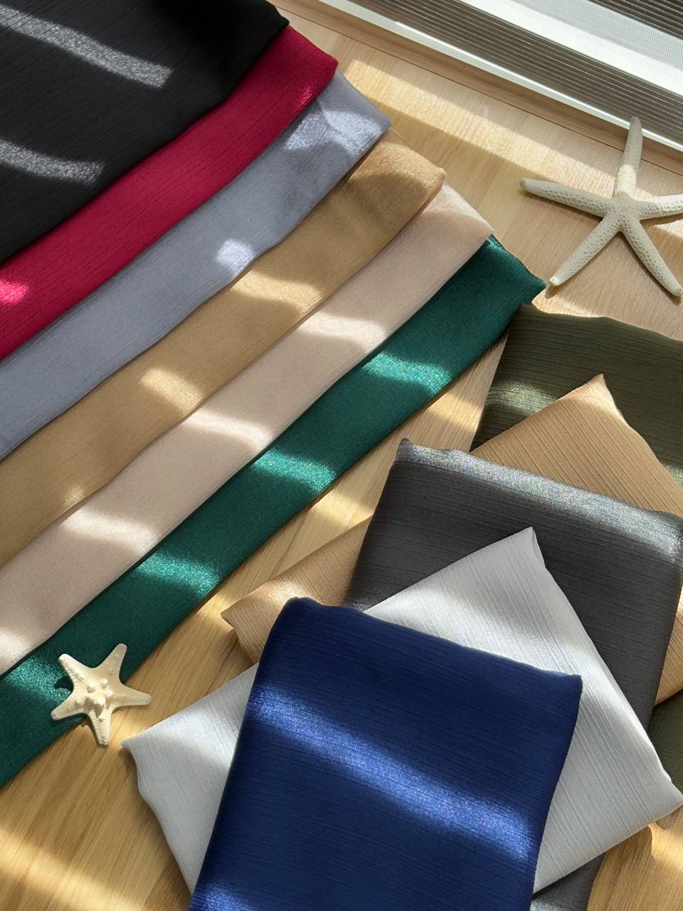 1601- شال کریستال ساده