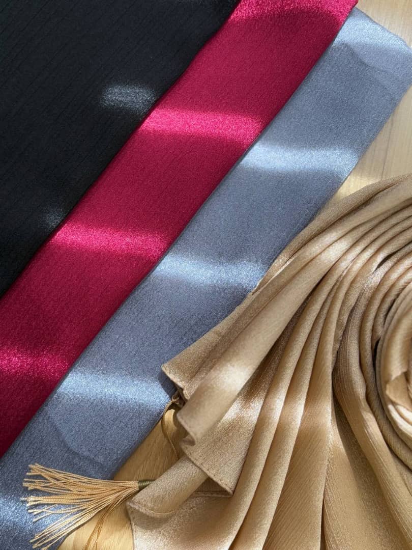 1601- شال کریستال ساده