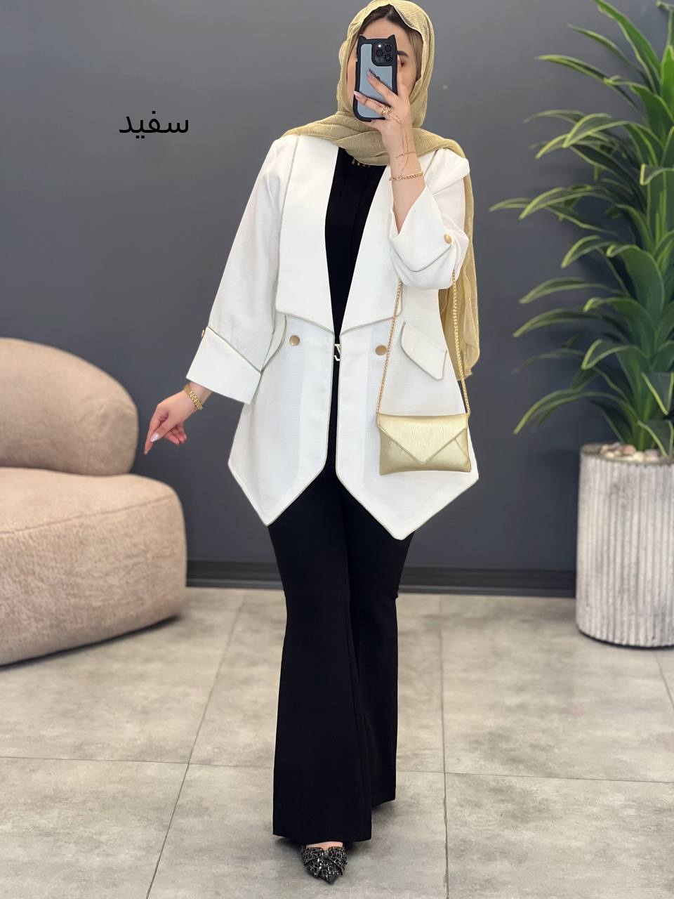 1603- کت مزونی پرهون