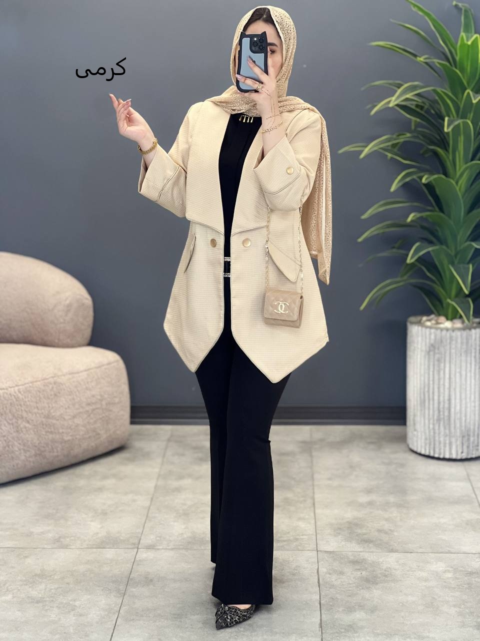 1603- کت مزونی پرهون