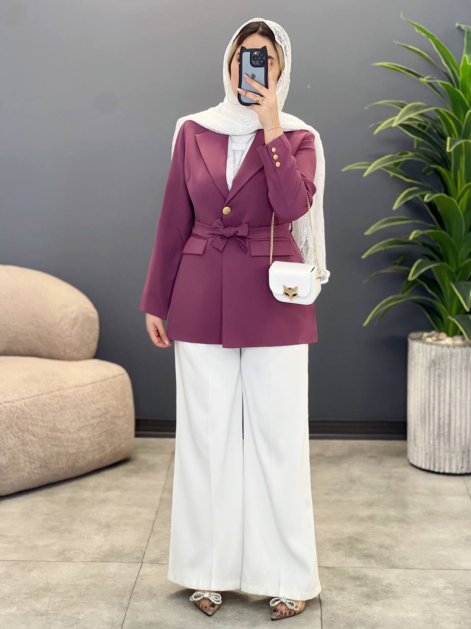 1604- کت تک دکمه