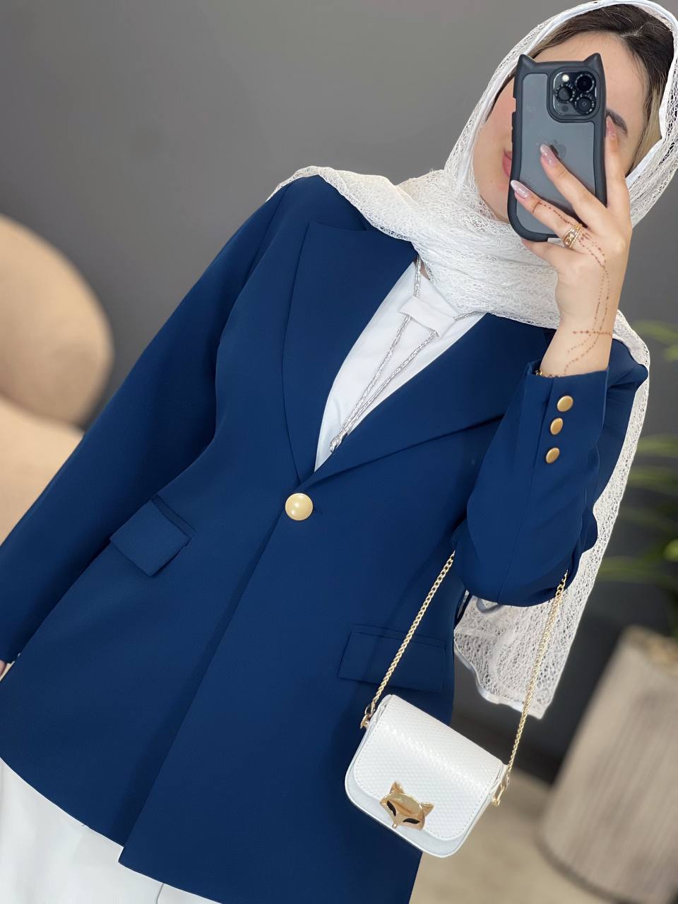 1604- کت تک دکمه