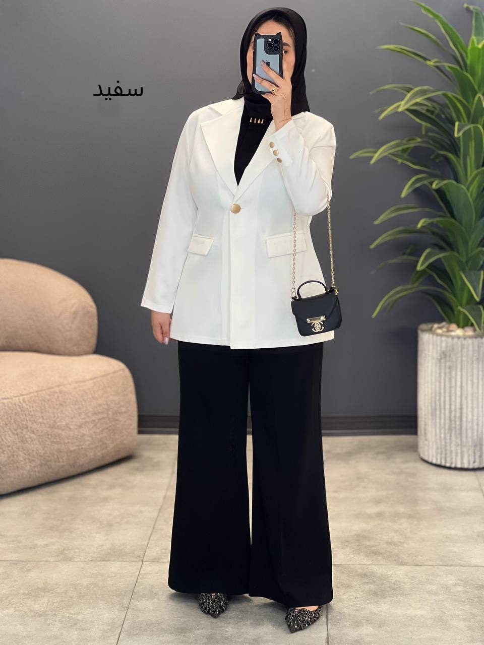 1604- کت تک دکمه