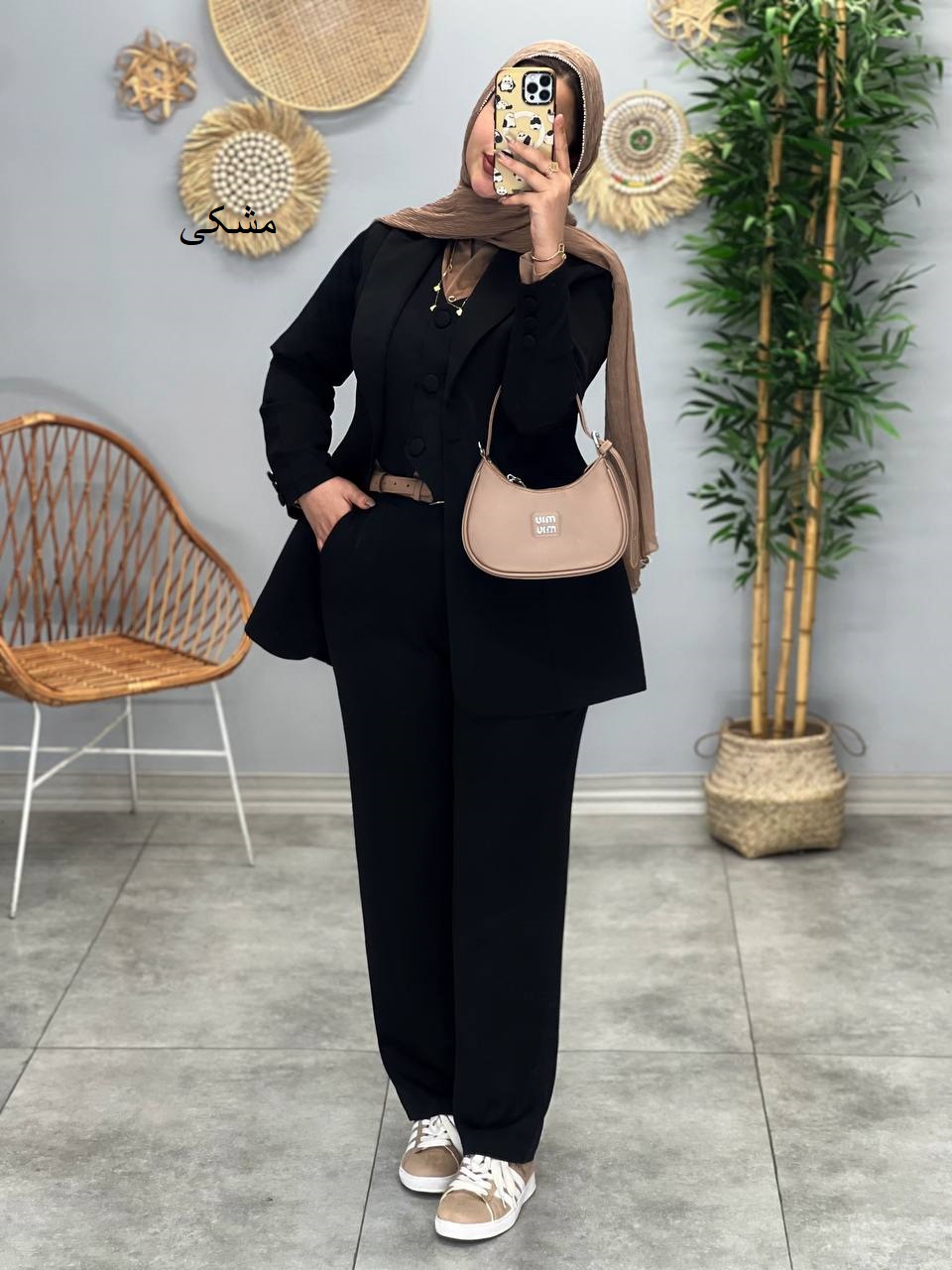 1606- ست کت وشلوار جلیقه شاهیکا
