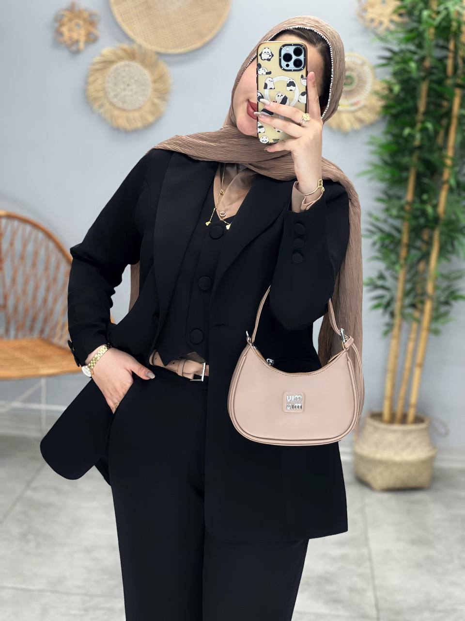 1606- ست کت وشلوار جلیقه شاهیکا