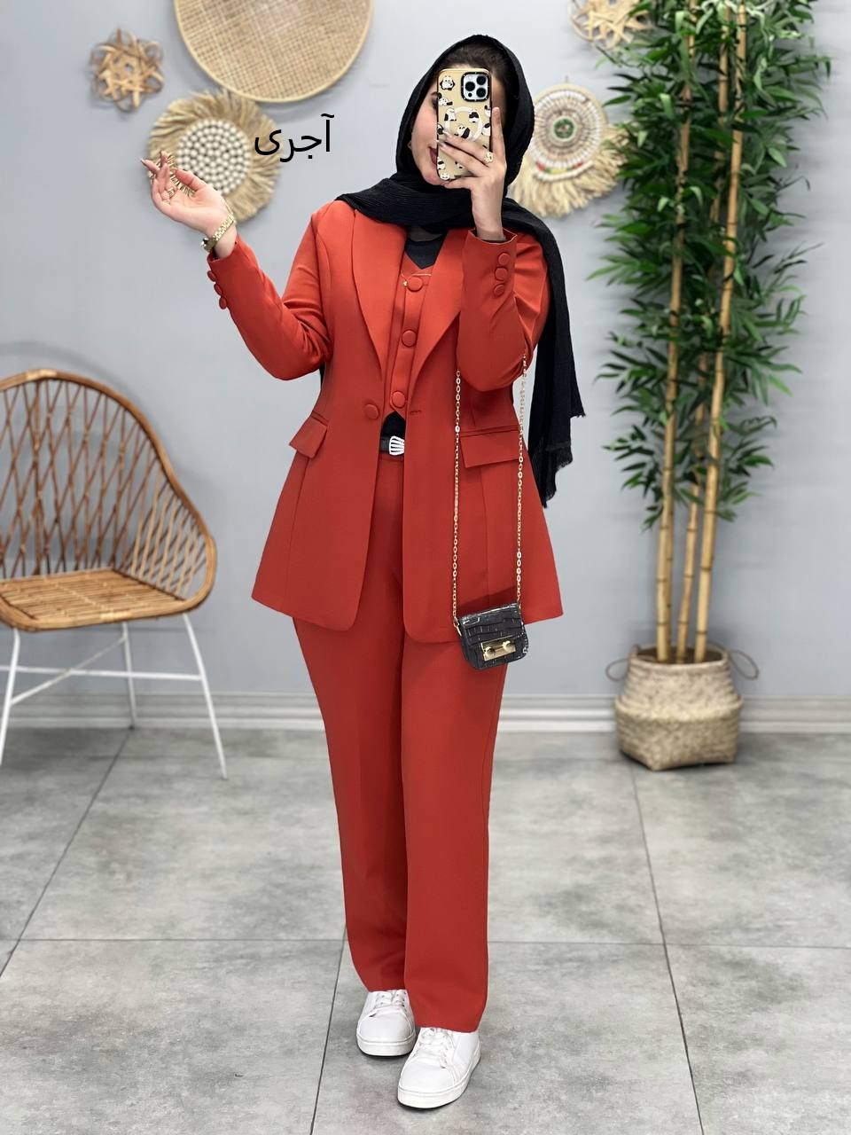 1606- ست کت وشلوار جلیقه شاهیکا