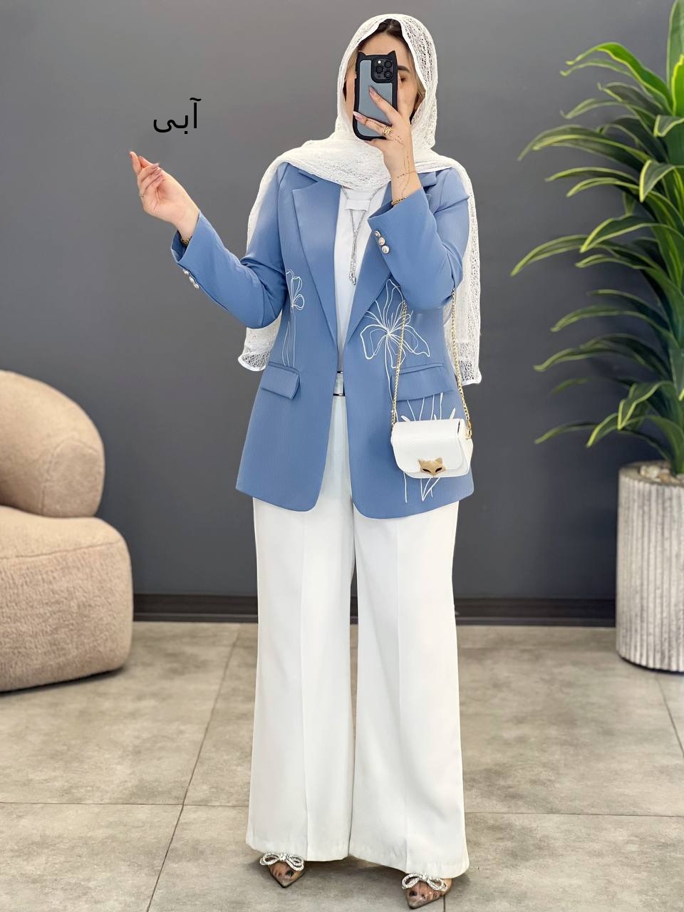 1609- کت دیپلمات گلدوزی