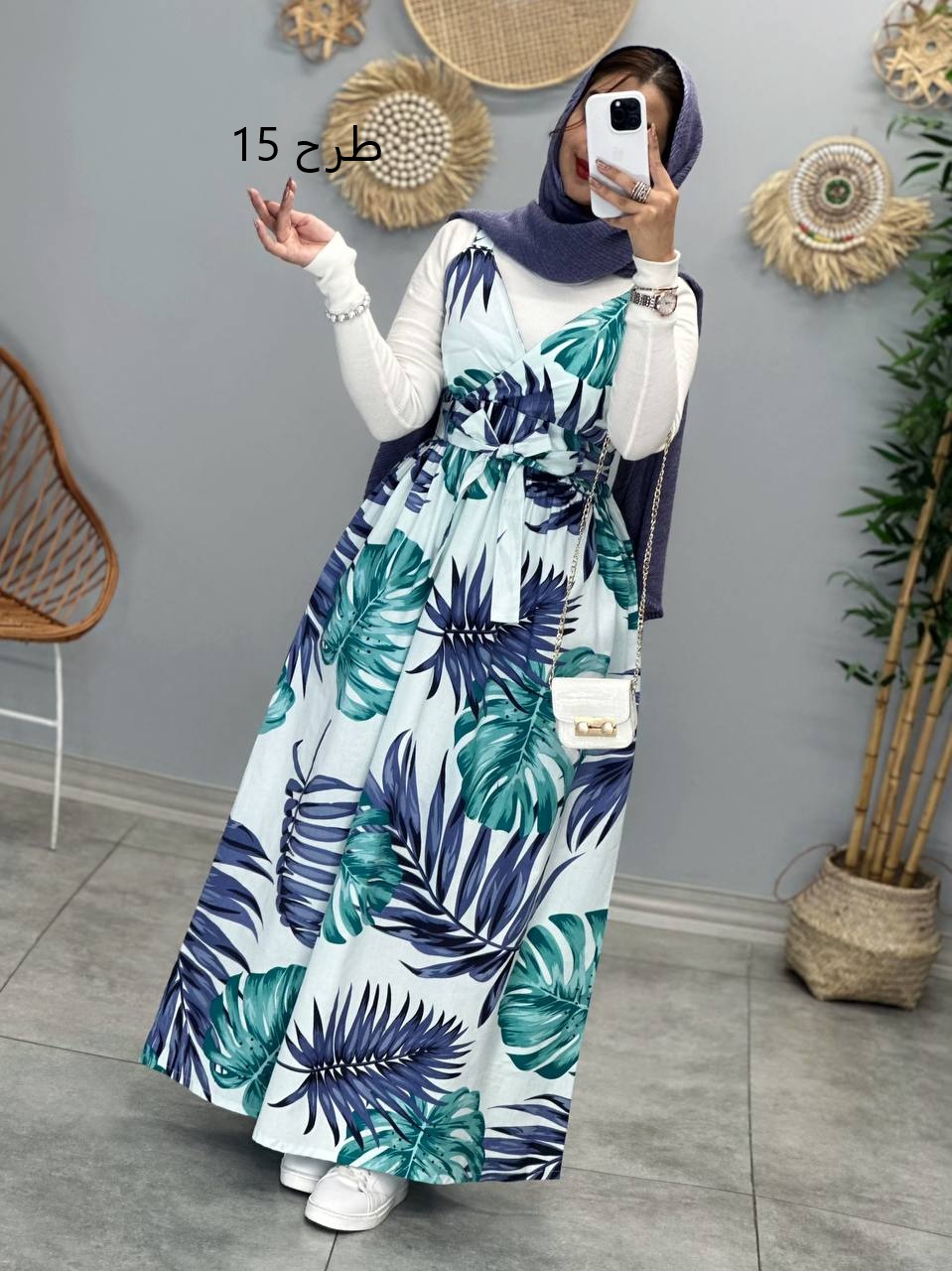 1242- پیراهن سامر ماکسی