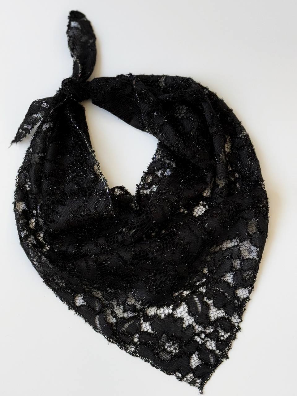 1614- مینی اسکارف سه گوشه لمه