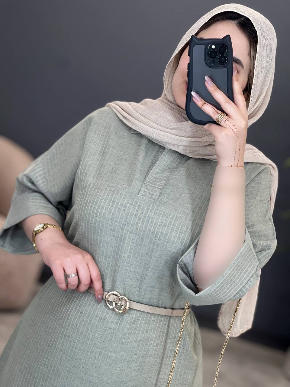 1612- کفتان بلند گلد