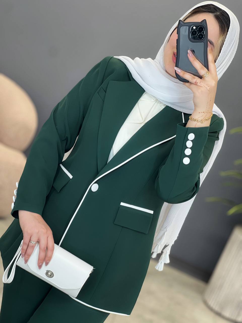 1623- کت و شلوار زرین