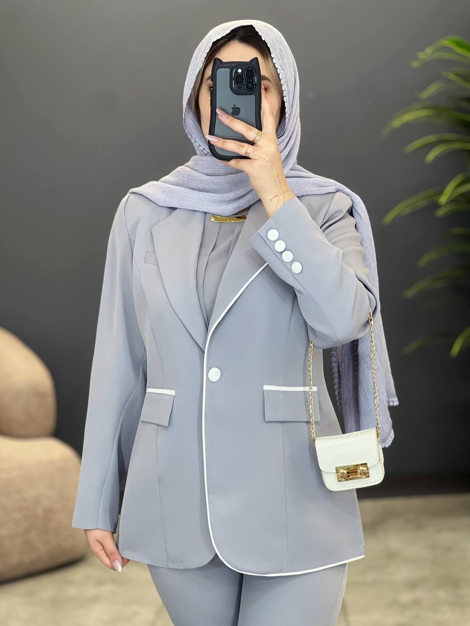 1623- کت و شلوار زرین