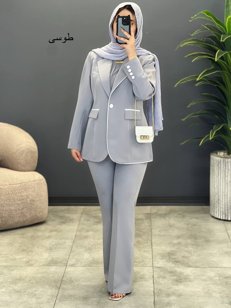 1623- کت و شلوار زرین