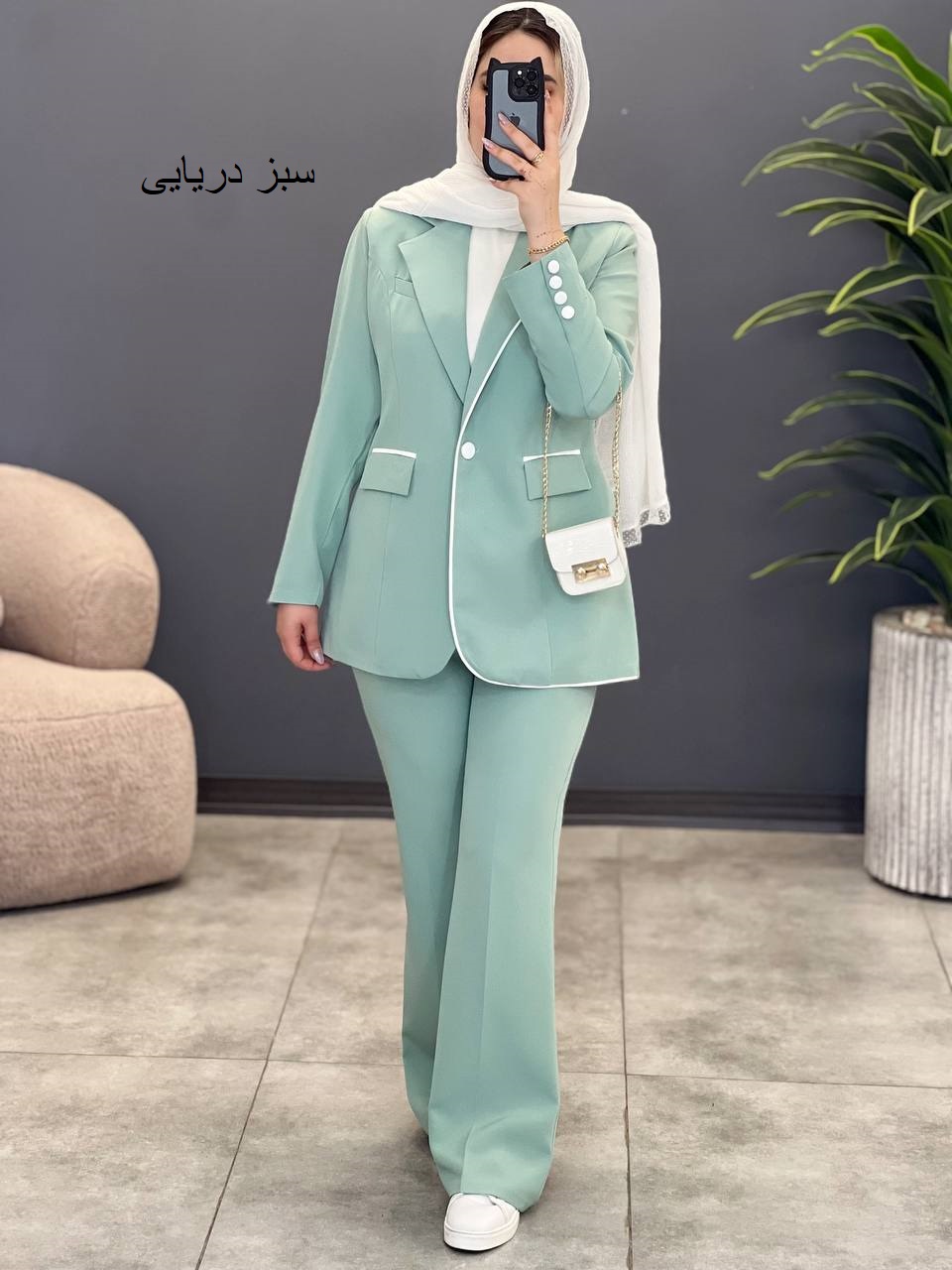 1623- کت و شلوار زرین