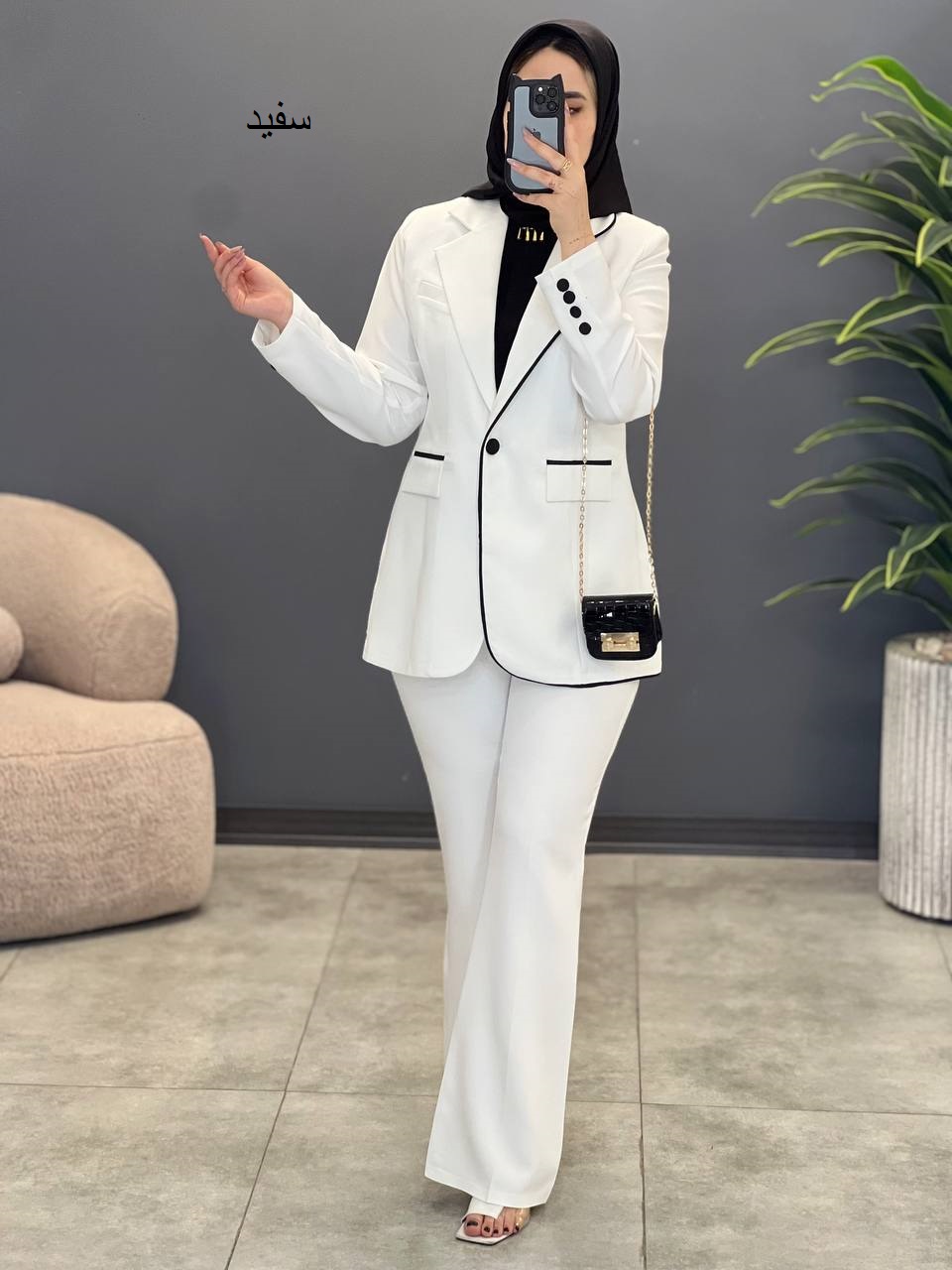 1623- کت و شلوار زرین