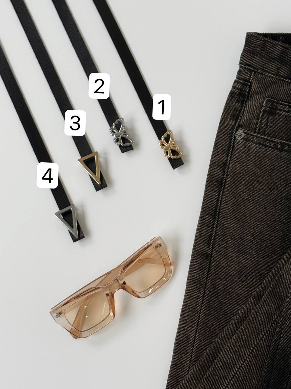 1630- کمربند چرم 1/5 سانت