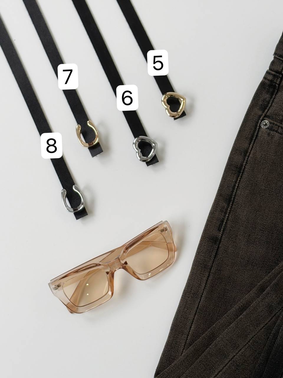 1630- کمربند چرم 1/5 سانت